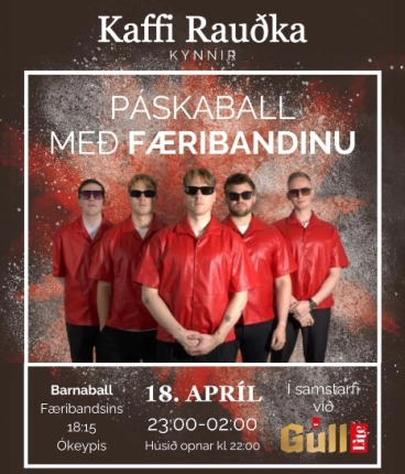 Páskaball Færibandsins á Kaffi Rauðku