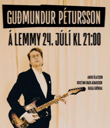 Guðmundur Pétursson á Lemmy