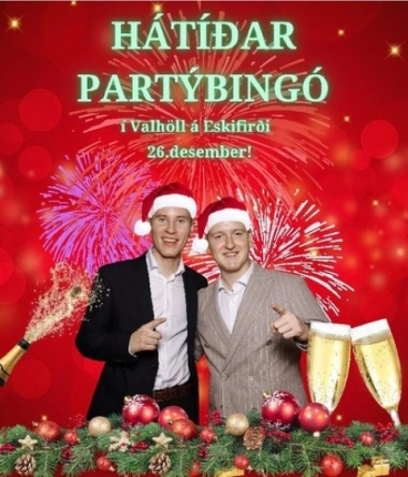 Hátíðar-Partýbingó Tony & Svens 