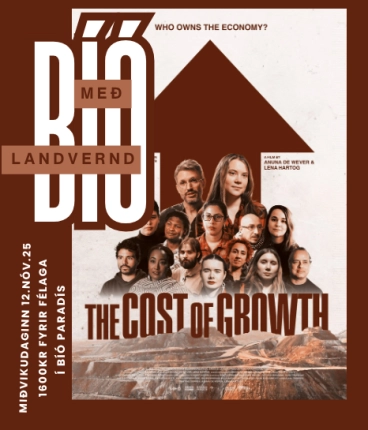 The cost of Growth- bíó með Landvernd