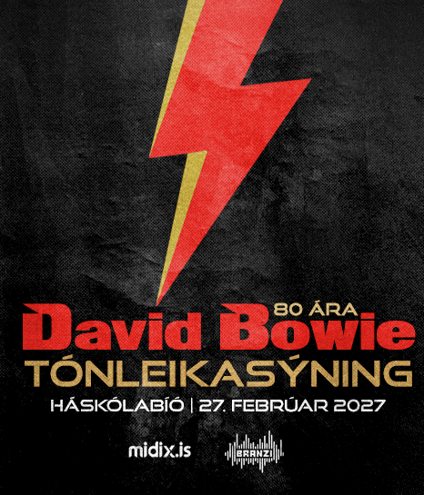 DAVID BOWIE 80 ÁRA - TÓNLEIKASÝNING