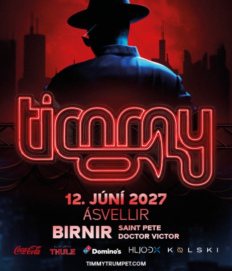 Stórtónleikar Timmy Trumpet