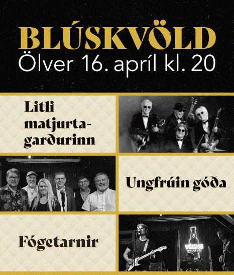 Blúskvöld í Ölveri