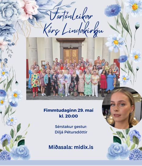 Vortónleikar Kórs Lindakirkju
