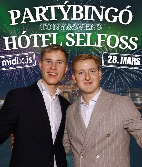 PartýBingó Tony&Svens á Hótel Selfoss