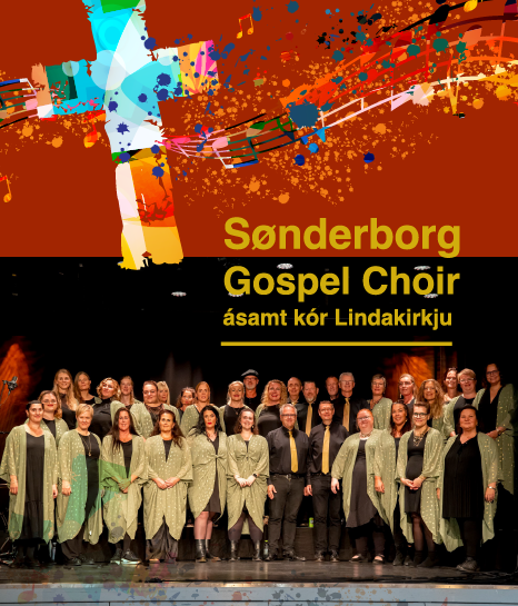 Tónleikar Sønderborg Gospel Choir og Kórs Lindakirkju 