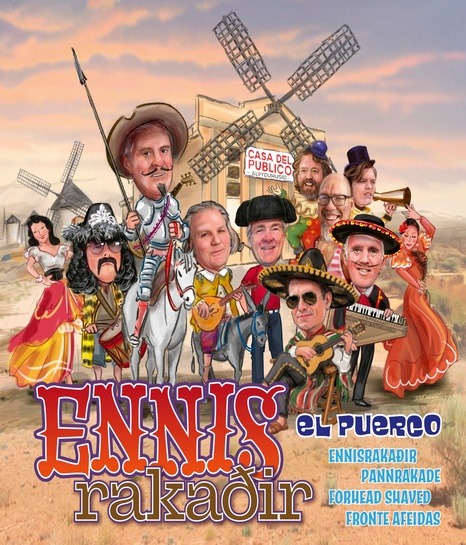 Útgáfutónleikar, El puerco Ennisrakaðir