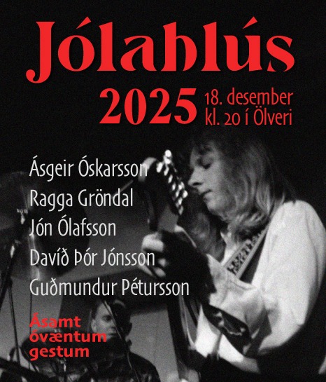 Jólablús Blúsfélags Reykjavíkur 2025