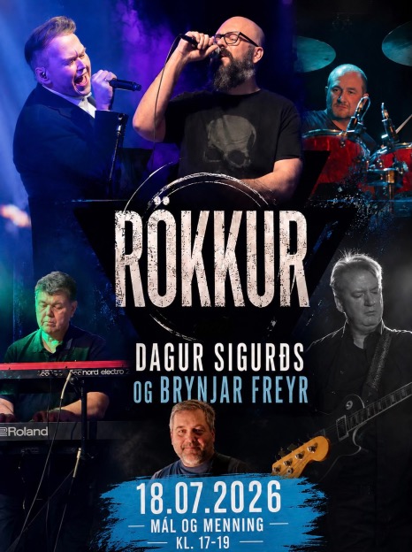 Rock /rockblues RÖKKUR &  DAGUR SIGURÐSSON