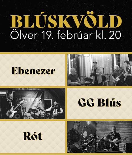 Blúskvöld Blúsfélags Reykjavíkur