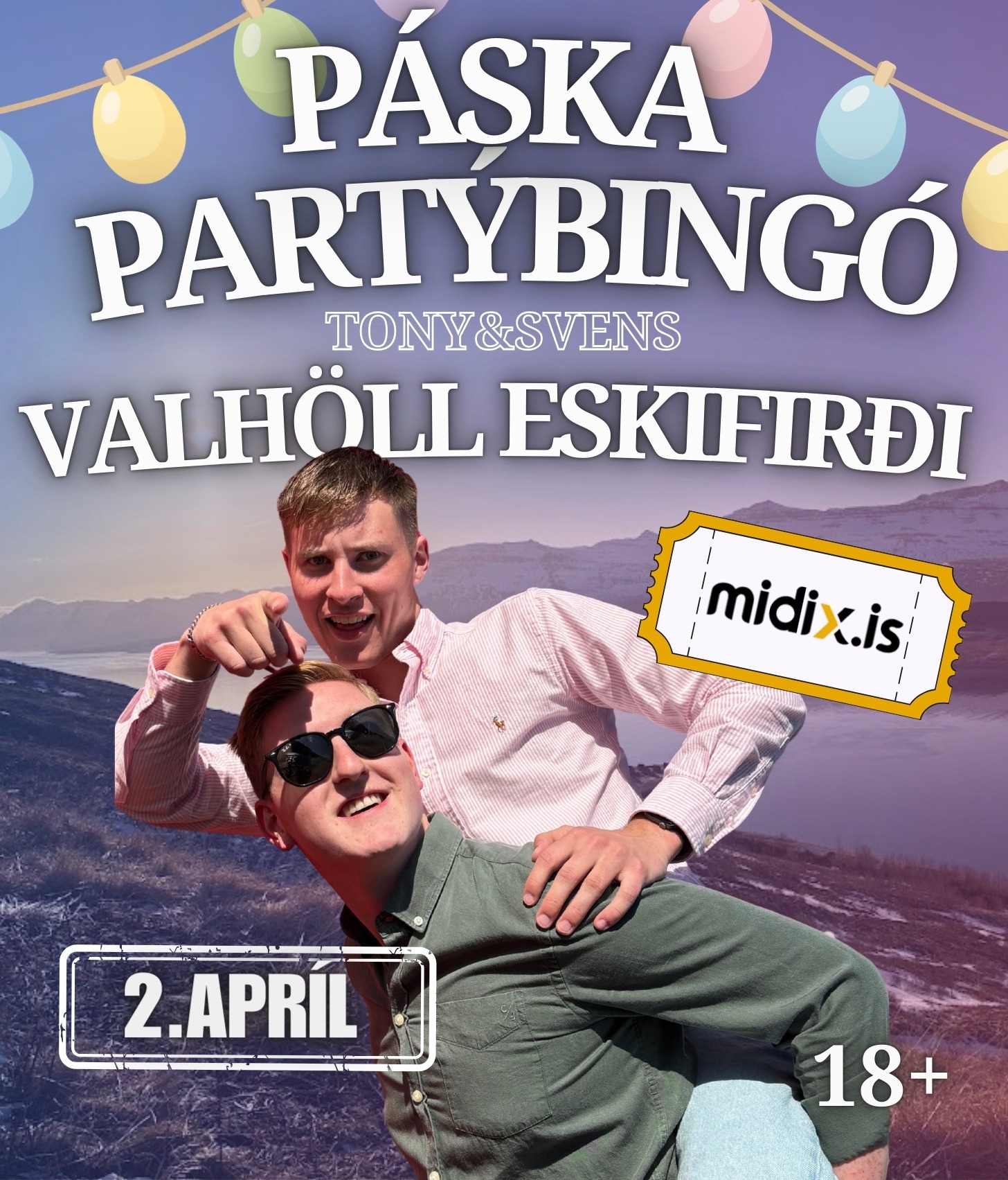 Páska PartýBingó Tony&Svens