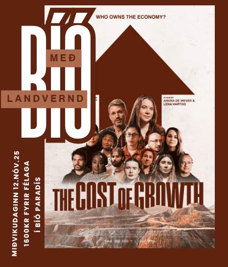 The cost of Growth- bíó með Landvernd