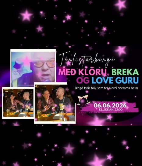 Tónlistarbingó með Klöru, Breka og Love Guru