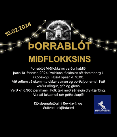 Þorrablót Miðflokksins