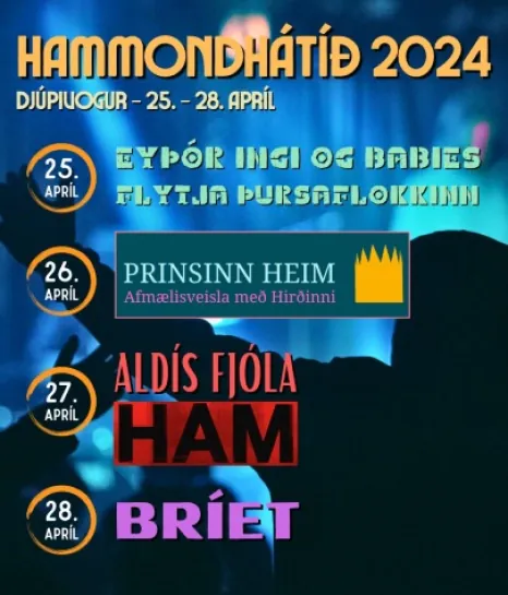 Hammondhátíð 2024