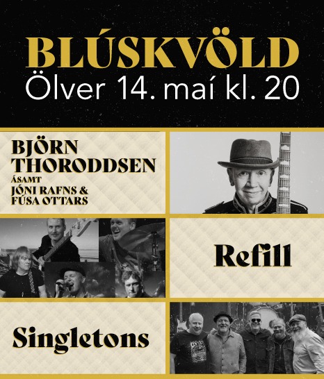 Blúskvöld Blúsfélags Reykjavíkur